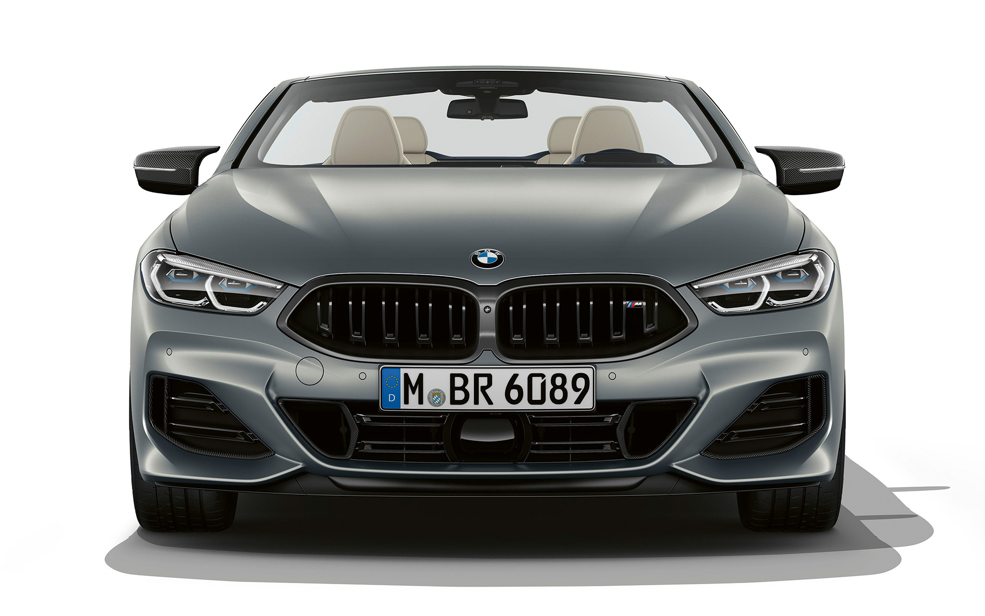 BMW M850i xDrive Кабриолет G14 LCI Facelift 2022 изглед отпред